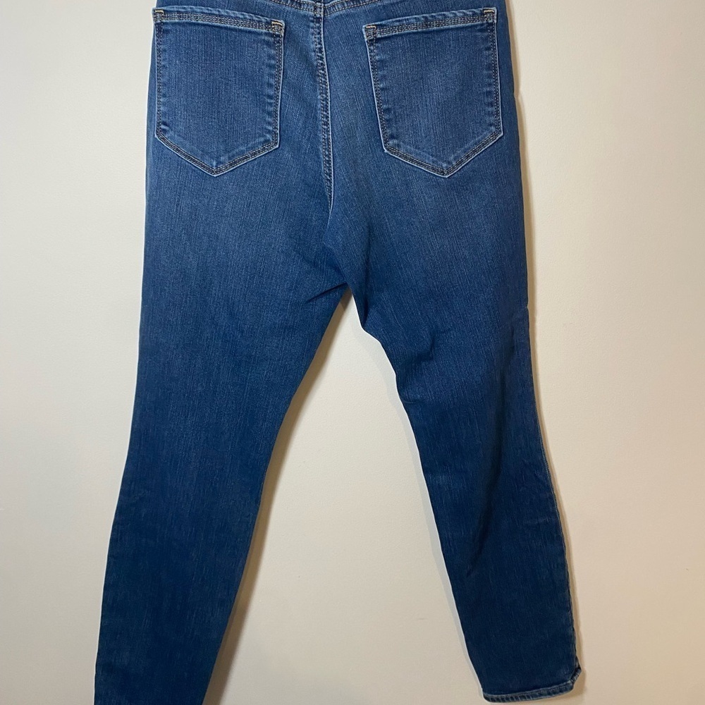 Athleta Skinny Dark Blue Jeans Size 6 - Picture 8 of 13